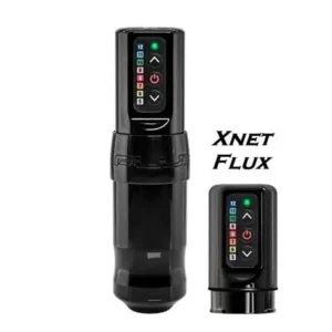 máquina de tatuagem xnet flux com duas baterias cursor 4,0